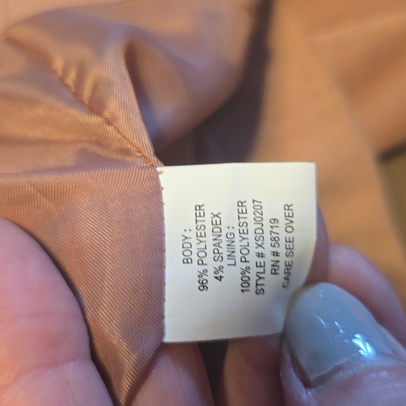 Nwot blush color jacket - Picture 7 of 7